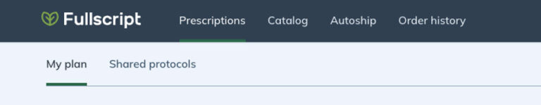Fullscript Instructions Green Apple Health Care