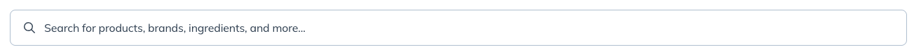 Fullscript search bar
